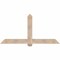 Ekena Millwork Eugene Smooth Timber Gable Bracket, Douglas Fir, 72"W x 36"H x 5 1/2"D x 5 1/2"F, 12/12 Pitch GBW072X36X0606EUG00SDF - alternate 1